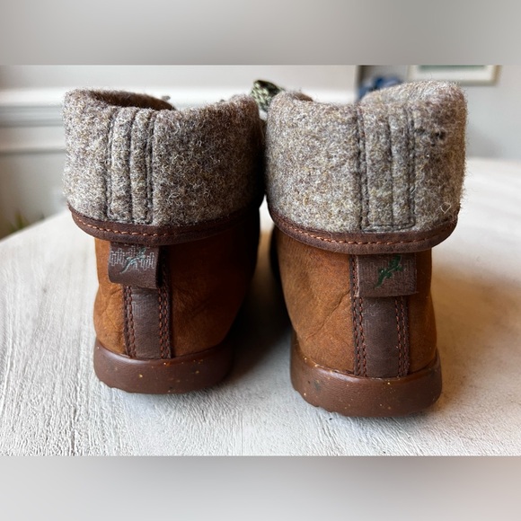 Chaco Women's Barbary Pinecone Leather Wool Hiking Boots Size 6.5‎ - Picture 12 of 13